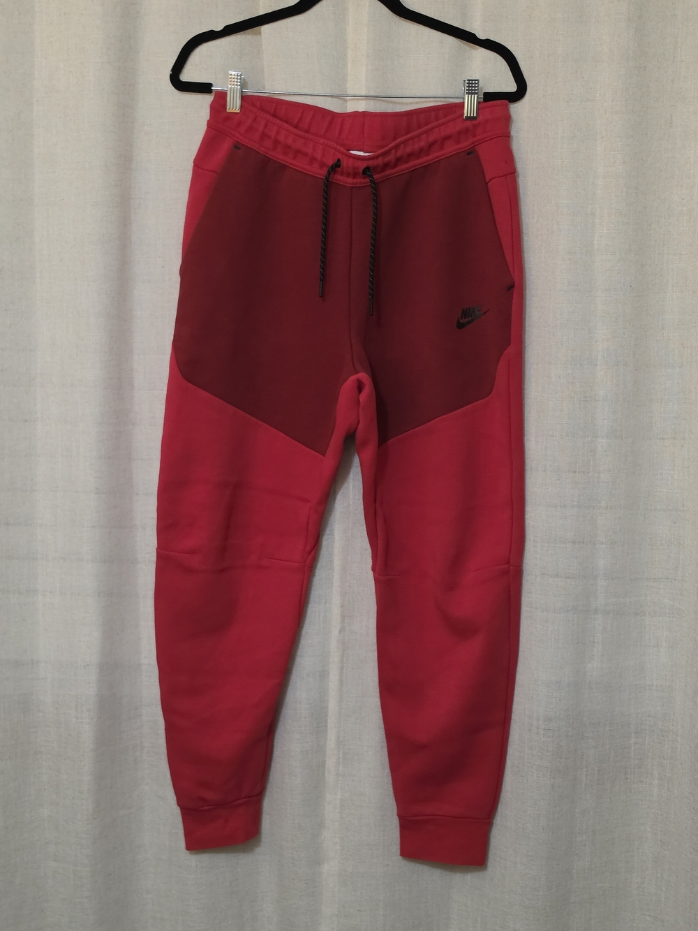 Nike Tech Two-Tone Red Men's Jogger Pants